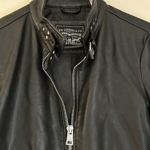 Levi's Classic Black Bomber Jacket